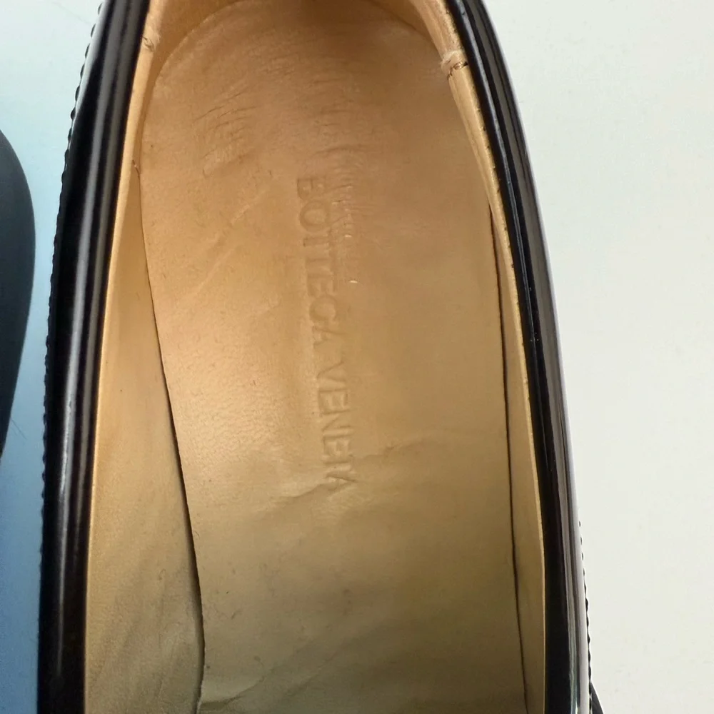 Bottega Veneta sleek patent